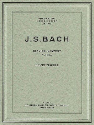 BACH CONCERTO F MINOR 2 PIANOS