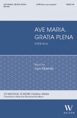 AVE MARIA GRATIA PLENA SATB DIVISI A CAPPELLA