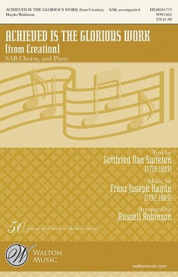 ACHIEVED IS THE GLORIOUS WORK SAB