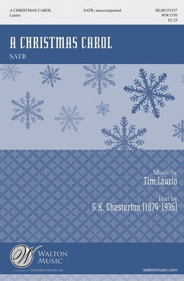 A CHRISTMAS CAROL SATB A CAPPELLA
