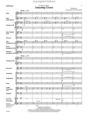 AMAZING GRACE CB2 SCORE ONLY