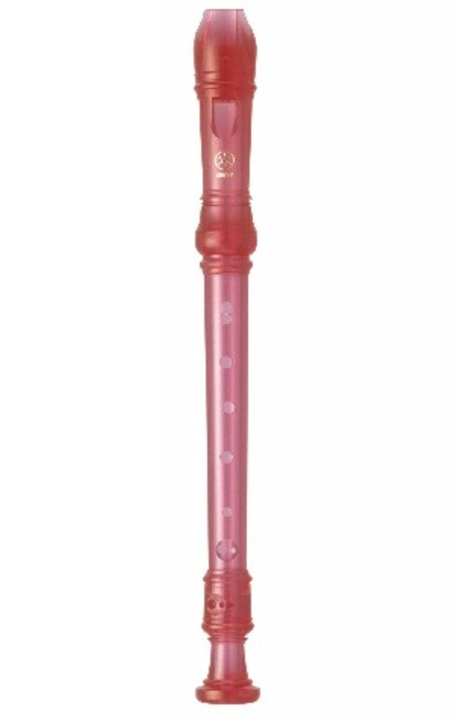 YAMAHA YRS-20BP DESCANT RECORDER PINK 3 PIECE RAINBOW SERIES