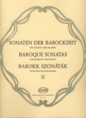 BAROQUE SONATAS BK 2 BSN/PNO
