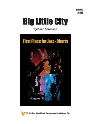 BIG LITTLE CITY FOR JAZZ ENSEMBLE JE2 SC/PTS