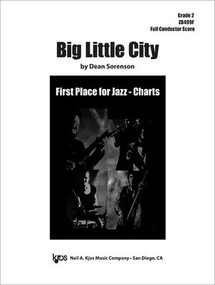 BIG LITTLE CITY FOR JAZZ ENSEMBLE JE2 FULL SCORE