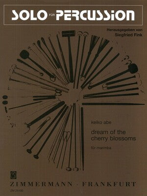 ABE - DREAM OF THE CHERRY BLOSSOMS FOR MARIMBA