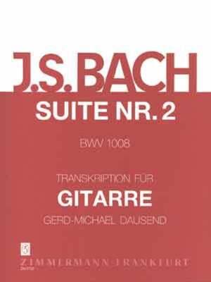 BACH - SUITE NO 2 BWV 1008 GUITAR ARR DAUSEND