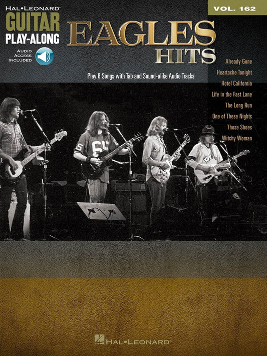 EAGLES HITS GUITAR PLAYALONG V162 BK/OLA