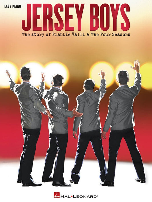 JERSEY BOYS EASY PIANO VOCAL SELECTIONS