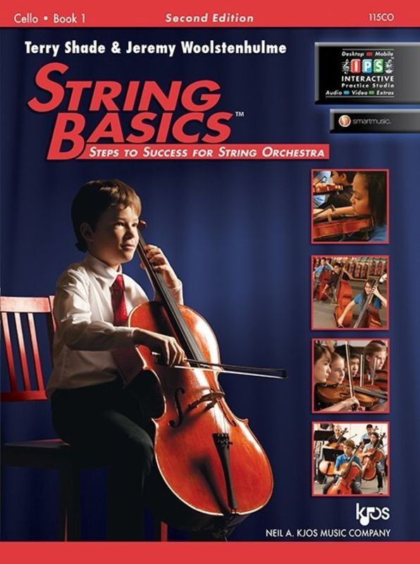 STRING BASICS CELLO BK 1 BK/OLM