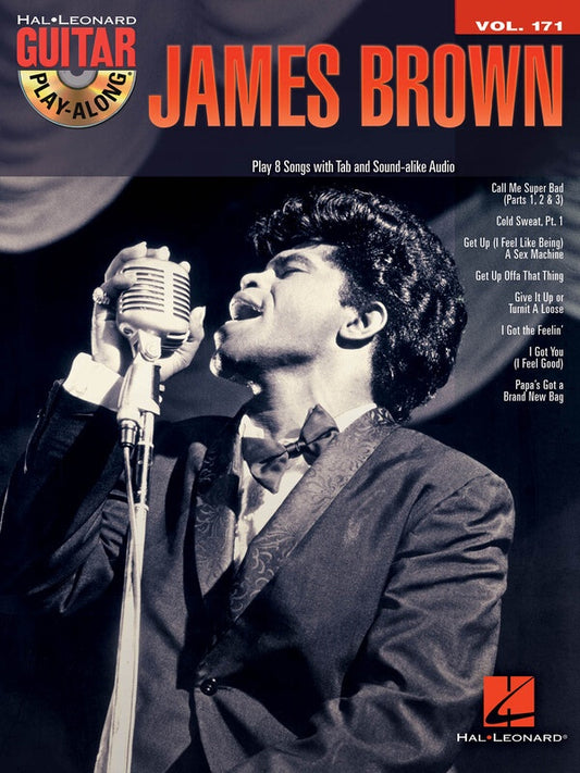 JAMES BROWN GUITAR PLAY ALONG V171 BK/CD