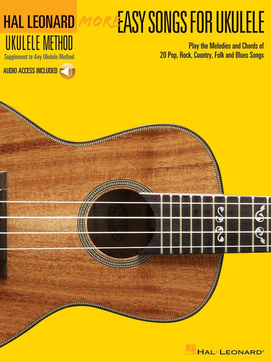 HL UKULELE MORE EASY SONGS BK/OLA