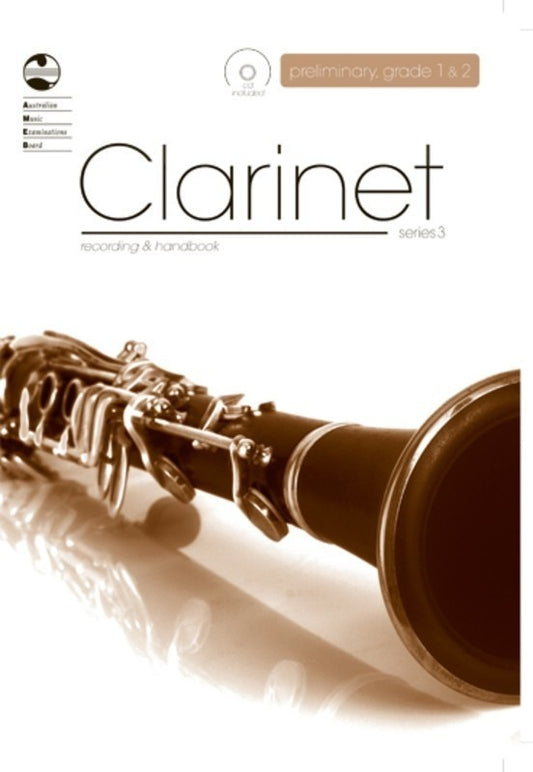 AMEB CLARINET PRELIM TO GRADE 2 SERIES 3 CD/HANDBOOK