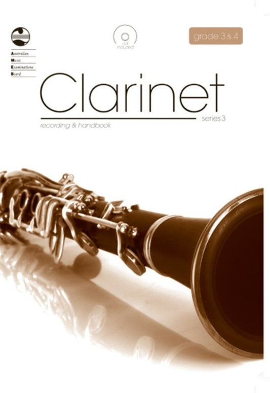 AMEB CLARINET GRADE 3 TO 4 SERIES 3 CD/HANDBOOK