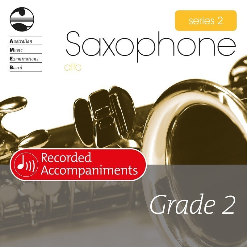 AMEB ALTO SAX GRADE 2 SERIES 2 RECORDED ACCOMP CD