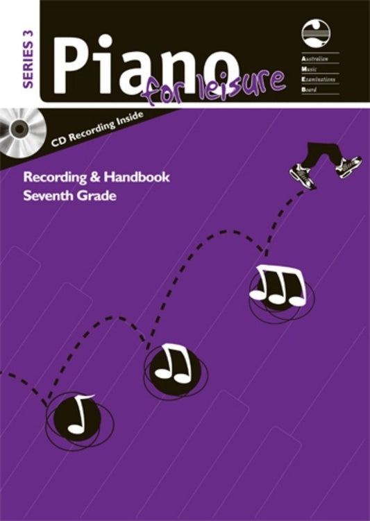 AMEB PIANO FOR LEISURE GRADE 7 SERIES 3 CD HANDBOOK