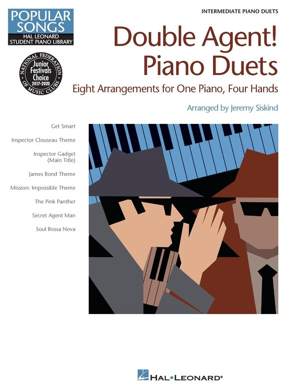 DOUBLE AGENT PIANO DUETS HLSPL INTER 1P/4H