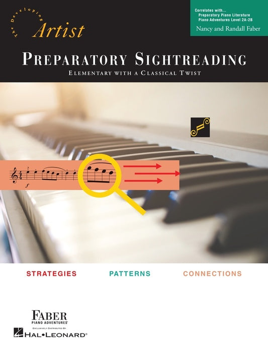 THE DEVELOPING ARTIST PREPARATORY PIANO SIGHTREADING