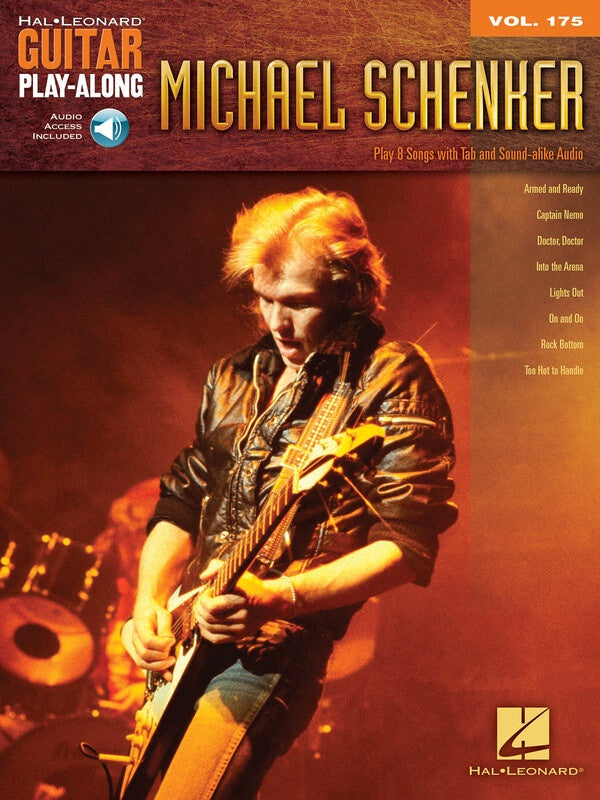 MICHAEL SCHENKER GUITAR PLAY ALONG V175 BK/CD