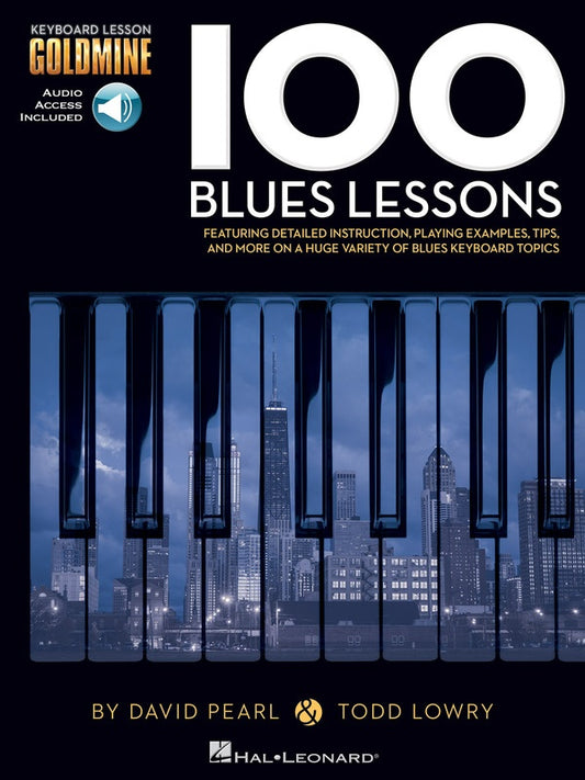 100 BLUES LESSONS GOLDMINE KEYBOARD