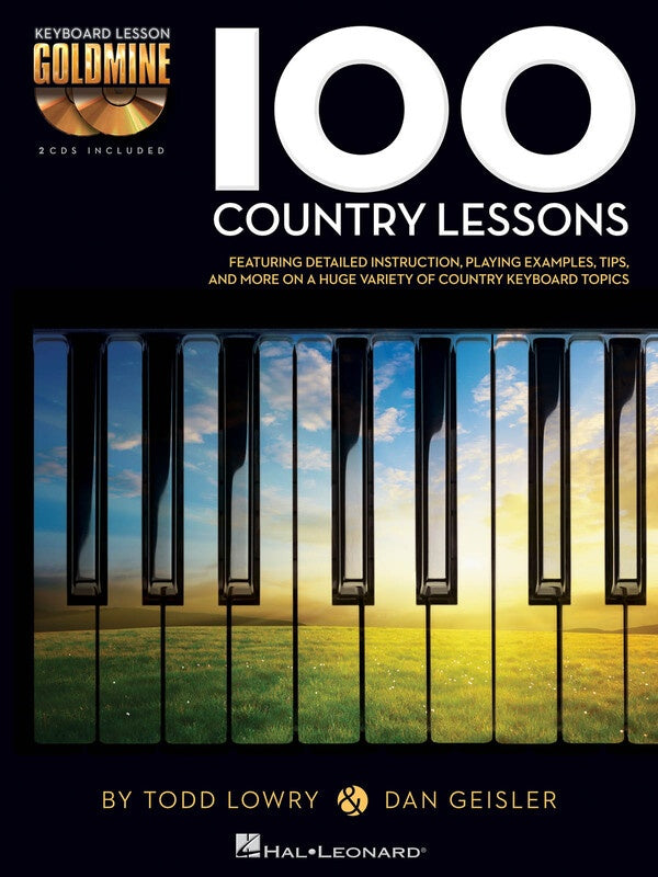 100 COUNTRY LESSONS GOLDMINE KEYBOARD