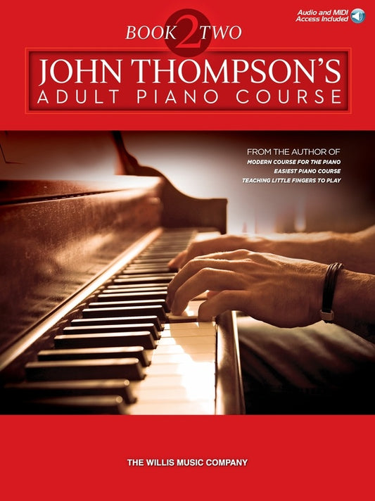 THOMPSON - ADULT PIANO COURSE BK 2 BK/OLA