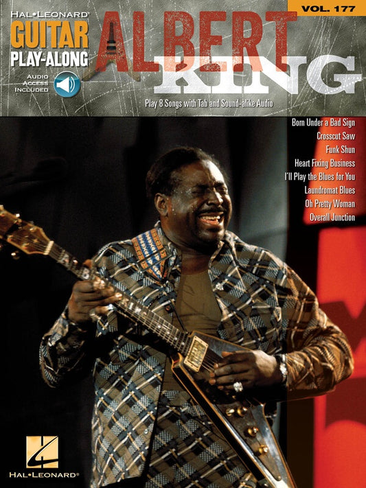 ALBERT KING GUITAR PLAYALONG V177 BK/OLA