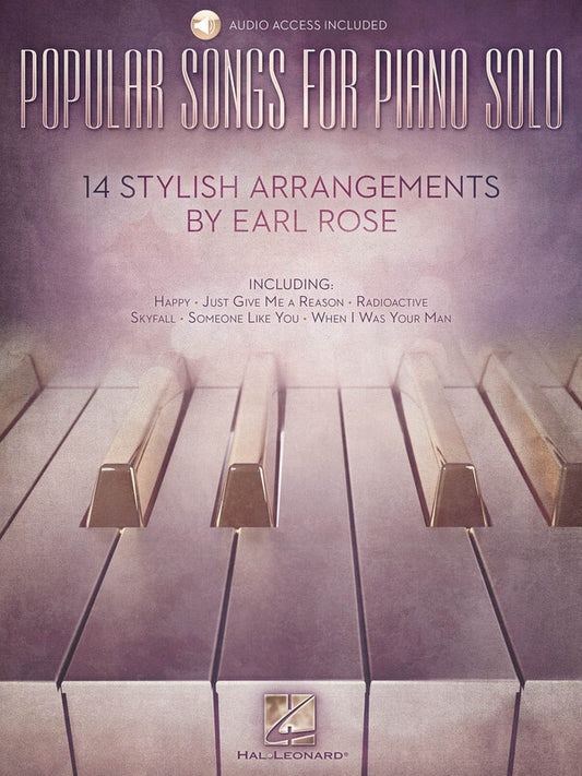 POPULAR SONGS FOR PIANO SOLO BK/OLA