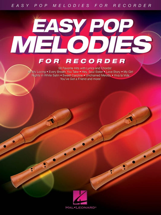 EASY POP MELODIES FOR RECORDER