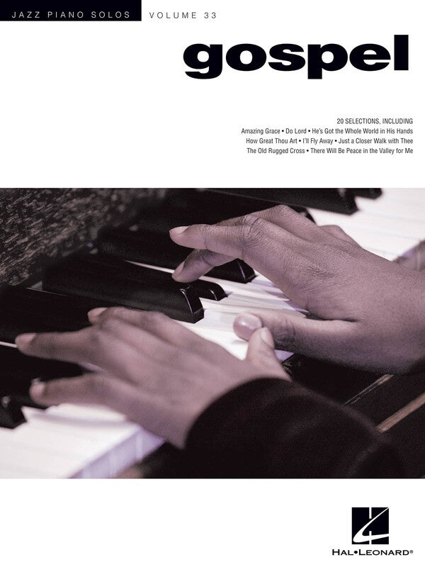 GOSPEL JAZZ PIANO SOLOS V33 JPS