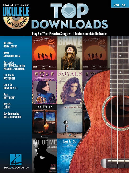 TOP DOWNLOADS UKULELE PLAY ALONG V32 BK/CD