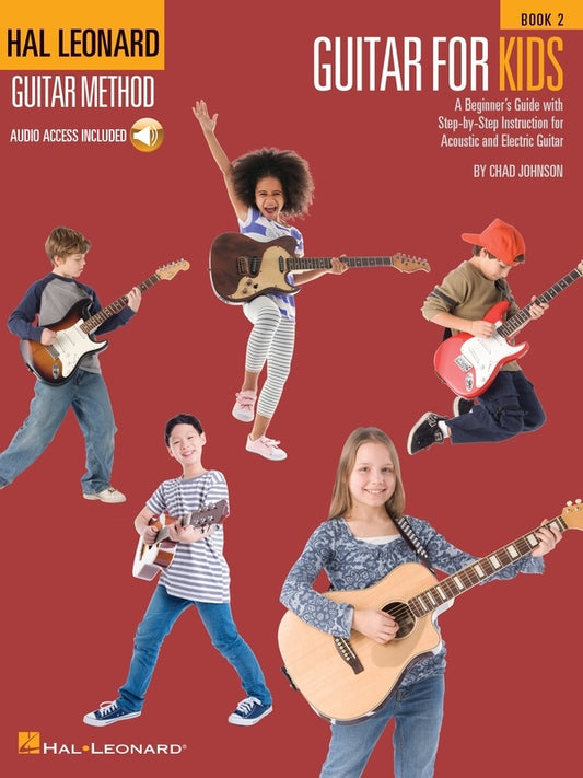 HL GUITAR FOR KIDS METHOD BK 2 BK/OLA