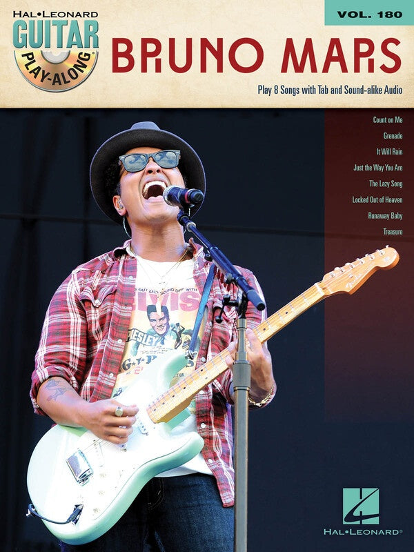 BRUNO MARS GUITAR PLAY ALONG V180 BK/OLA