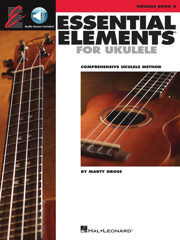 ESSENTIAL ELEMENTS FOR UKULELE BK 2 BK/OLA EE