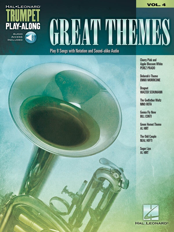 GREAT THEMES TRUMPET PLAY ALONG V4 BK/OLA