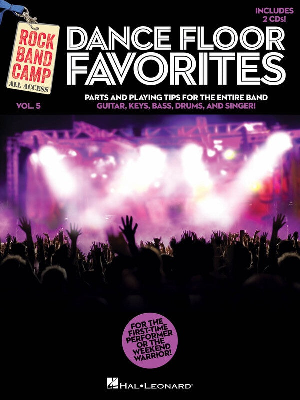 DANCE FLOOR FAVORITES ROCK BAND CAMP V5 BK/CD