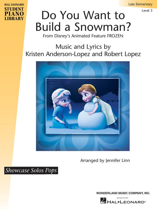 DO YOU WANT TO BUILD A SNOWMAN? EASY PIANO EP