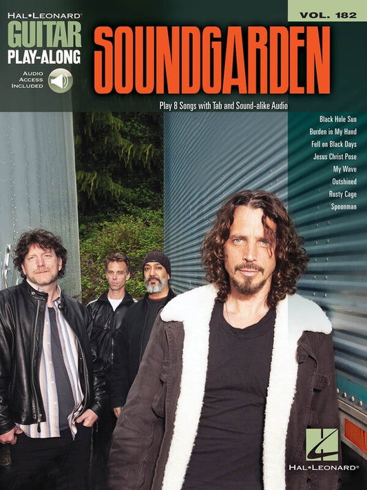 SOUNDGARDEN GUITAR PLAYALONG V182 BK/OLA