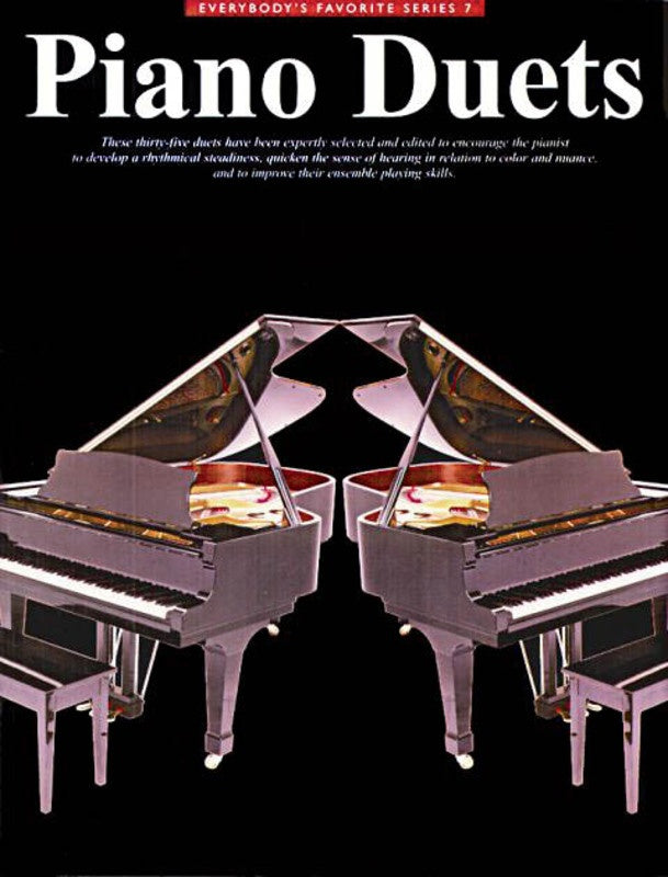 EVERYBODYS FAVORITE PIANO DUETS EFS7