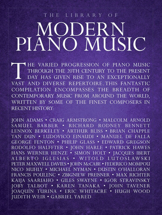 THE LIBRARY OF MODERN PIANO MUSIC