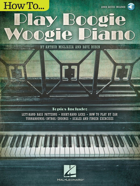 HOW TO PLAY BOOGIE WOOGIE PIANO BK/OLA