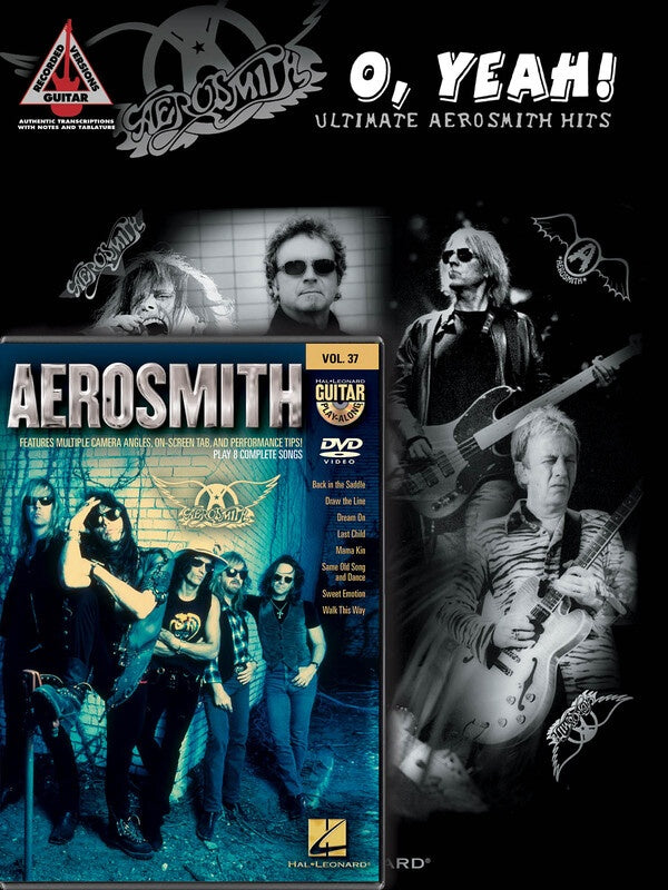 AEROSMITH GUITAR PACK BK/DVD