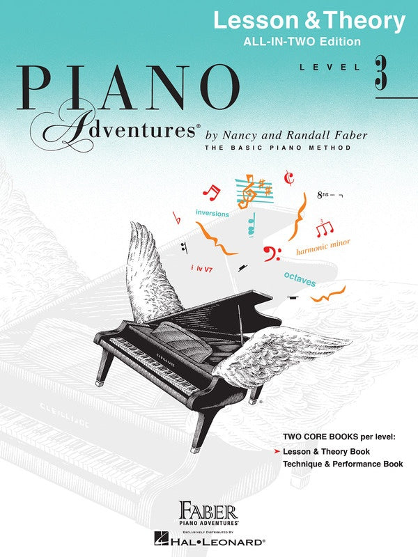 PIANO ADVENTURES ALL IN TWO 3 LESSON THEORY