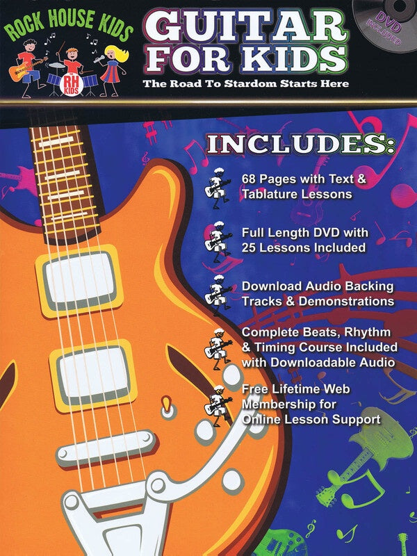 GUITAR FOR KIDS BK/DVD/OLA