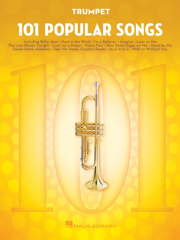 101 POPULAR SONGS FOR TRUMPET