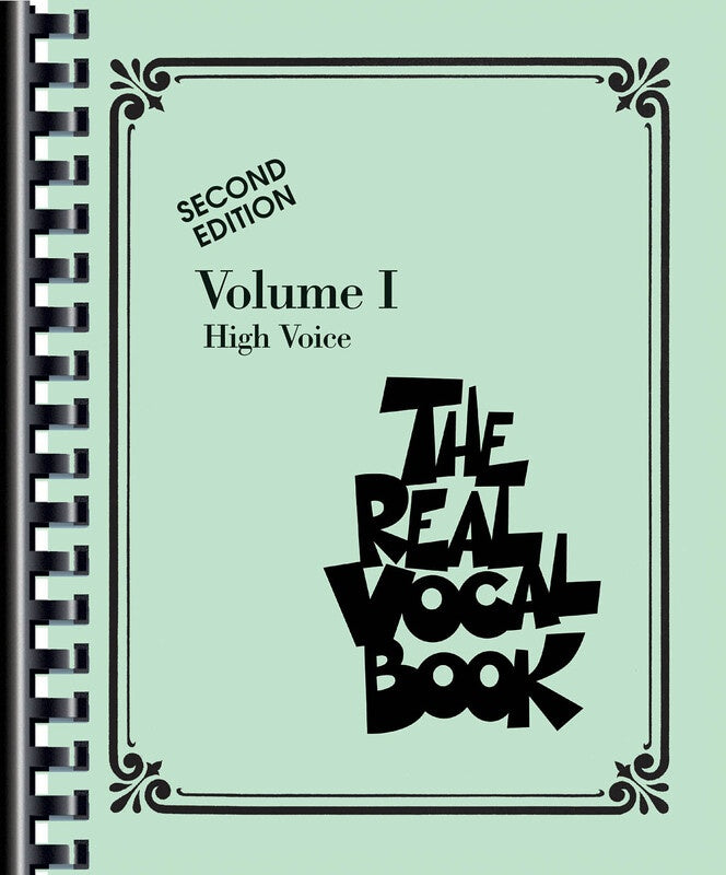 REAL VOCAL BOOK VOL 1 HIGH VOICE