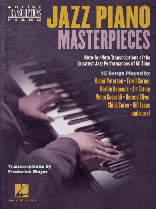 JAZZ PIANO MASTERPIECES ARTISTS TRANSCRIPTIONS