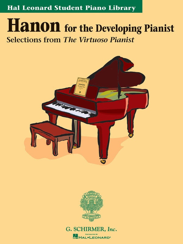 HLSPL HANON FOR DEVELOPING PIANIST BOOK ONLY