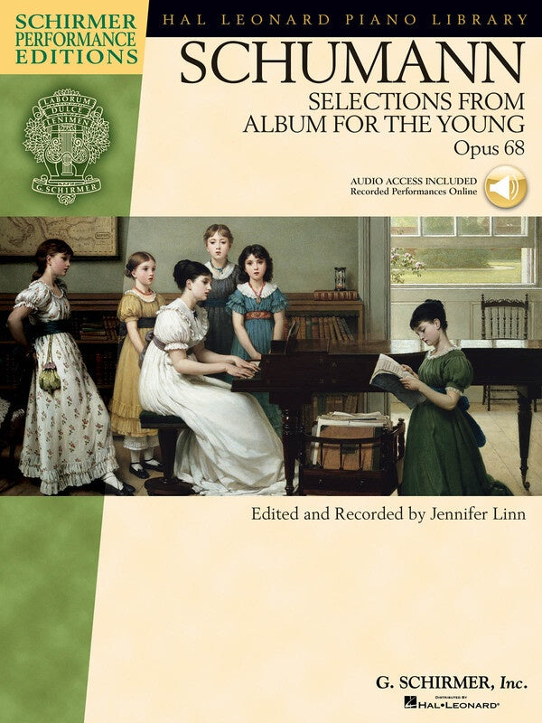 ALBUM FOR THE YOUNG OP 68 SCHUMANN SPE BK/CD