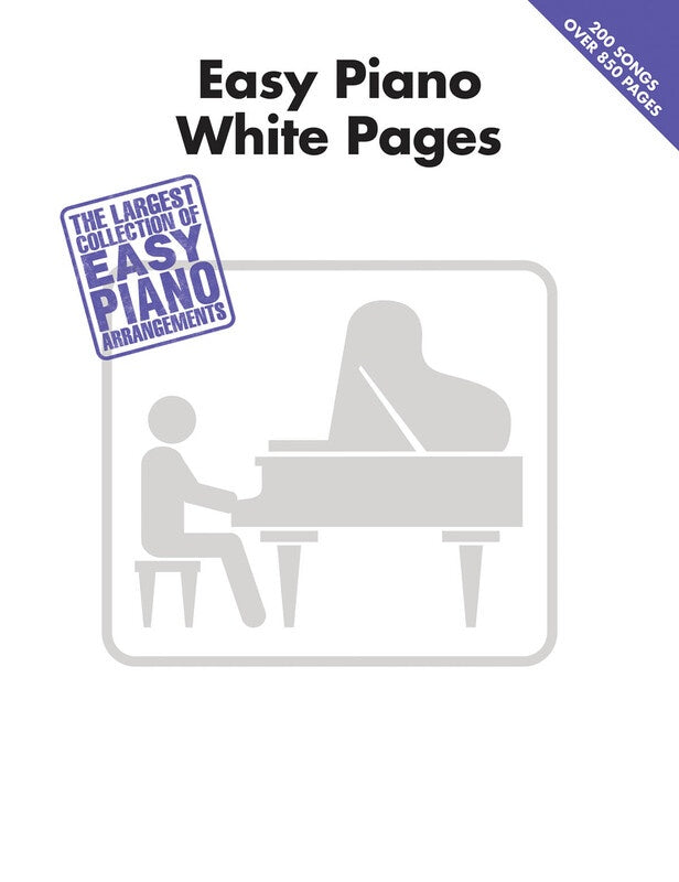 EASY PIANO WHITE PAGES